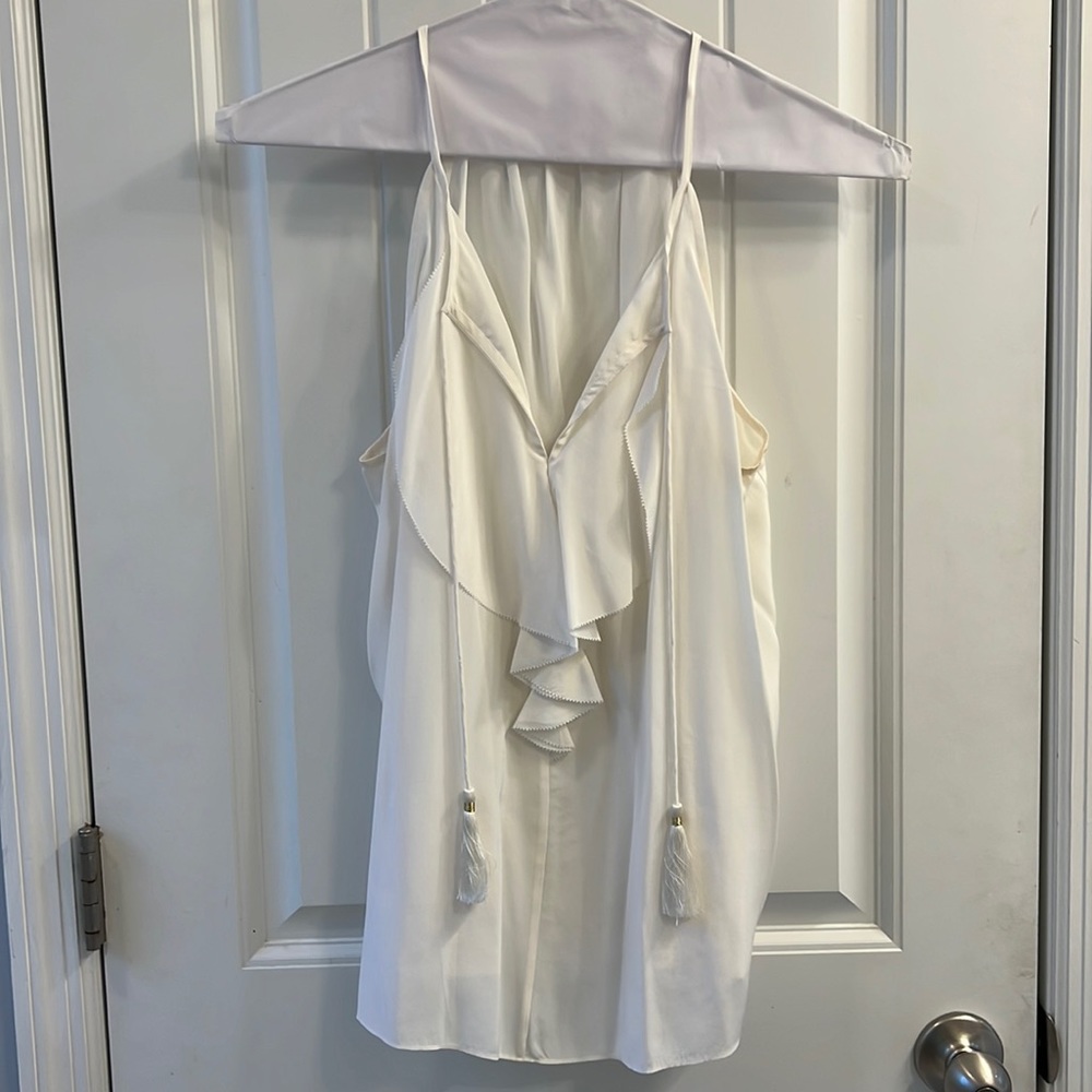 Lilly Pulitzer white tank top